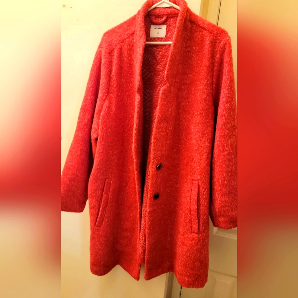 Plus size women's coat